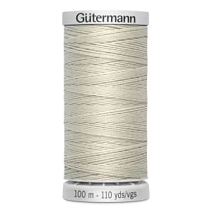 Gutermann Extra Strong Polyester Thread, #299 LIGHT BEIGE GREY