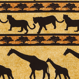 Serengeti Animals - Cotton Print Fabric