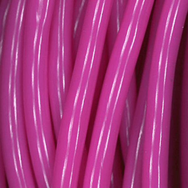 Plastic Tubing 6mm - Mid Pink