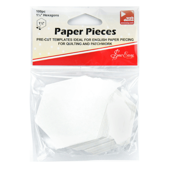 Pre Cut Paper Pieces - Hexagon 1 25 inch