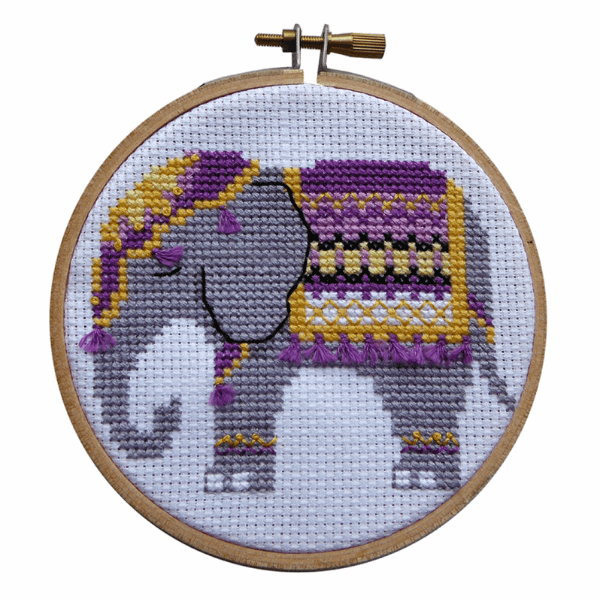 Elephant - Cross Stitch Kit