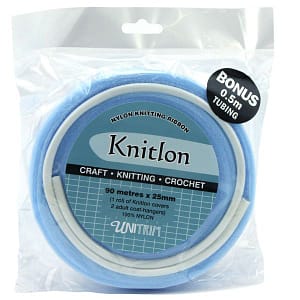 Knitlon Nylon Knitting Ribbon - Sky Blue