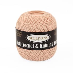 Crochet & Knitting Yarn 4 Ply 50g - Apricot
