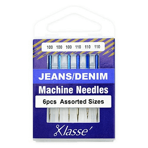 Machine Needles Jeans Mix 100 110