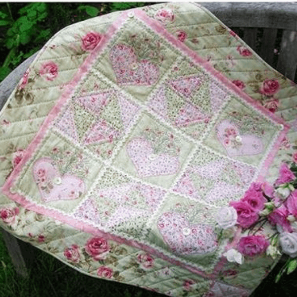 Hearts-A-Bloom - Quilt Pattern by The Rivendale Collection