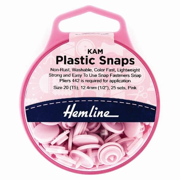 Plastic Fasteners - Pink