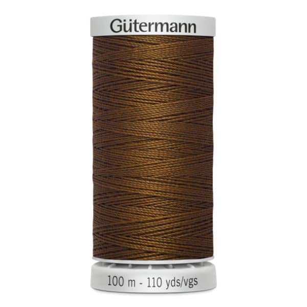 Gutermann Extra Strong Polyester Thread Colour 650 Dark Mahogany