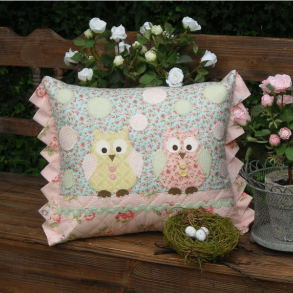 Two Hoots - Cushion Pattern by The Rivendale Collection