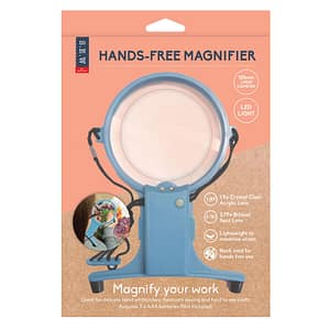 Hands Free Craft Magnifier With Light