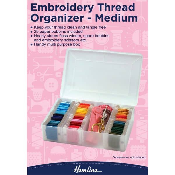 Embroidery Thread Organiser – Medium