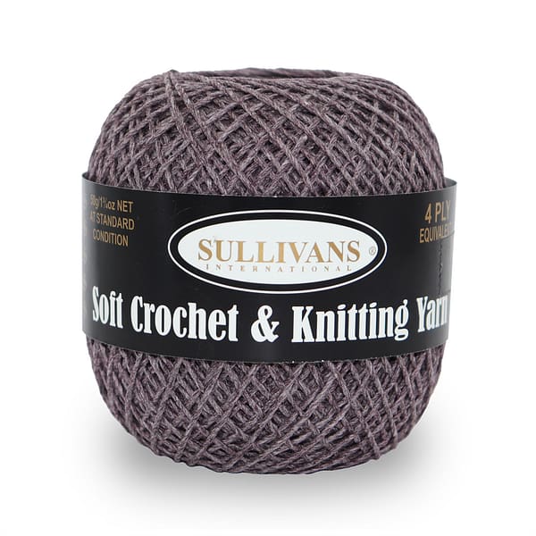 Crochet & Knitting Yarn 4 Ply 50g - Purple Sage