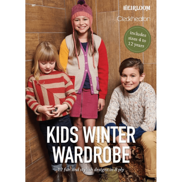 Kids Winter Wardrobe - Knitting Pattern Book