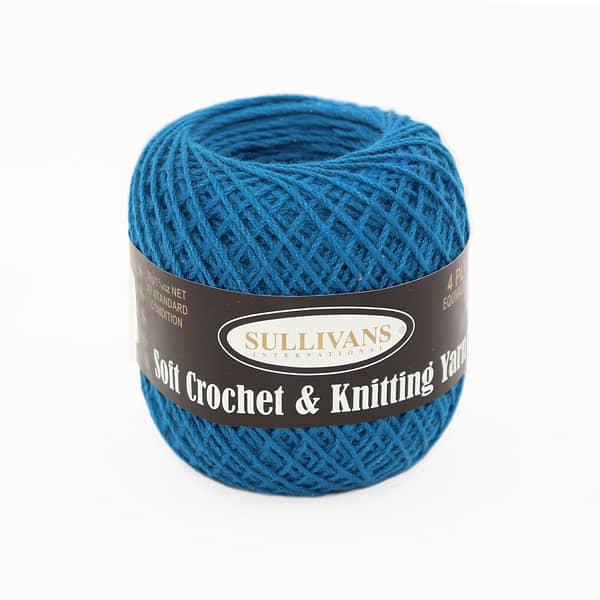 Crochet & Knitting Yarn 4 Ply 50g - Royal