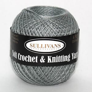 Crochet & Knitting Yarn 4 Ply 50g - Grey
