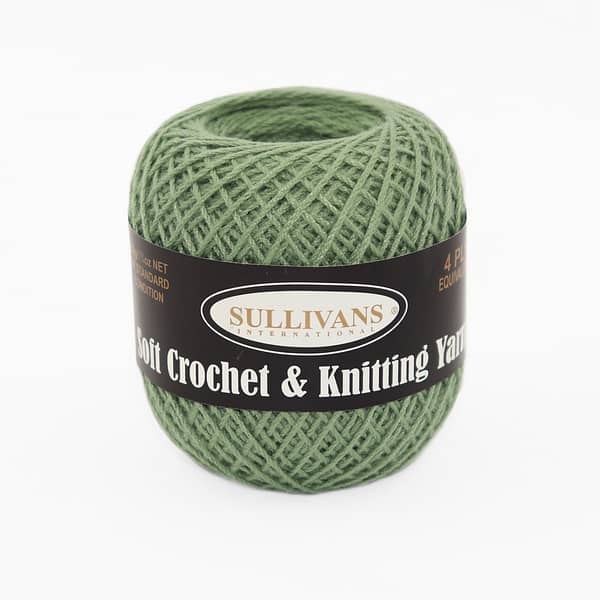Crochet & Knitting Yarn 4 Ply 50g - Sage