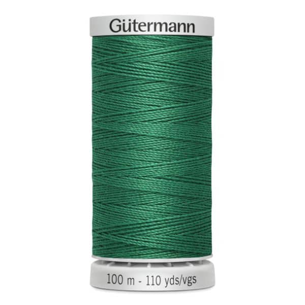 Gutermann Extra Strong Polyester Thread Colour 402 Dark Emerald Green