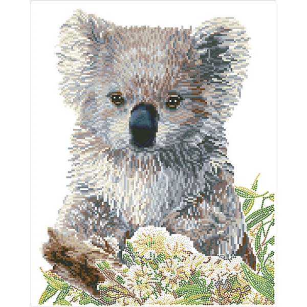 Koala and Eucalyptus Blossom - Diamond Dotz Kit