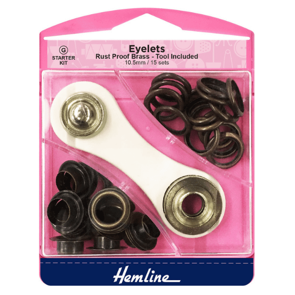 Eyelets Bronze 10.5mm 15 Sets Tool Included