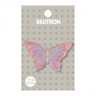 Iron-On Motif - Pink Butterfly