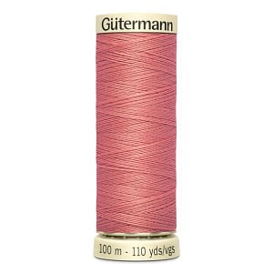 Gutermann Sew-all Thread 100m Colour 80 DUSKY SALMON