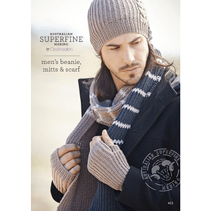 Men's Beanie, Mitts And Scarf