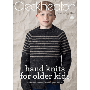 Hand Knits For Older Kits - Knitting Pattern Book
