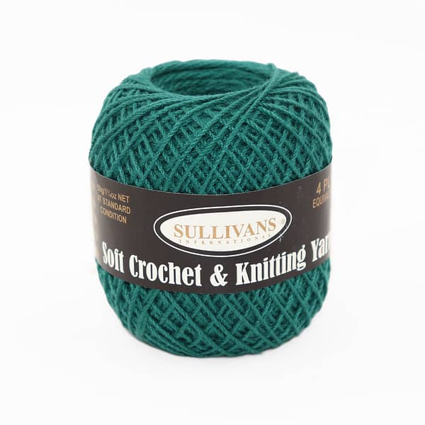 Crochet & Knitting Yarn 4 Ply 50g - Teal