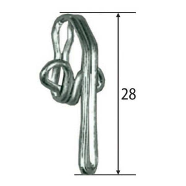 Curtain Hooks - 28mm - Pack of 50