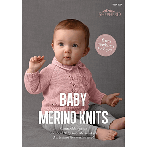 Baby Merino Knits - Knitting Pattern Book
