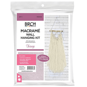 Macrame Wall Hanging Kit - Fringe