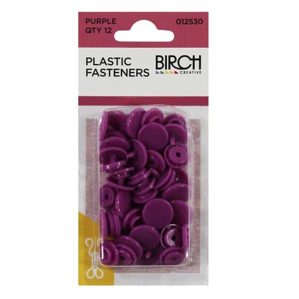 Plastic Fasteners - Purple 2