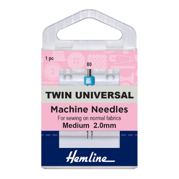 Twin Universal Machine Needle Size 80-12