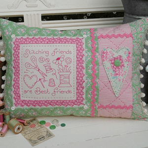 Stitching Friends - Cushion Pattern by The Rivendale Collection